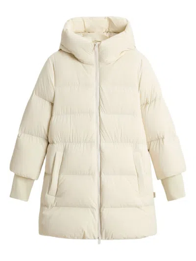 Woolrich Cloud Madison Coat Clothing In White