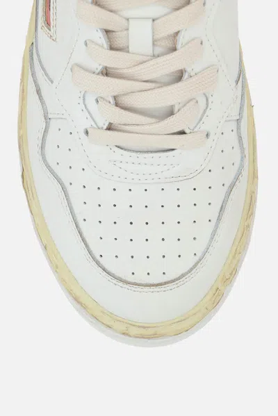 Autry X Maison Mihara Yasuhiro Medialist Low Super Vintage Sneakers In White