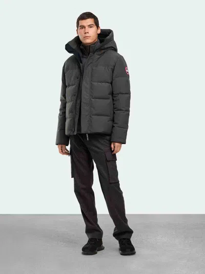 Canada Goose Short Down Jacket Macmillan In Black
