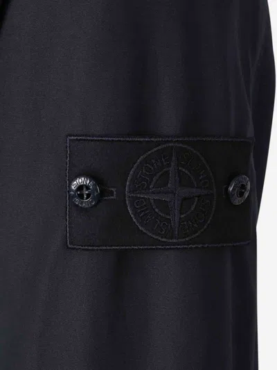 Stone Island Ghost Technical Jacket In Blue