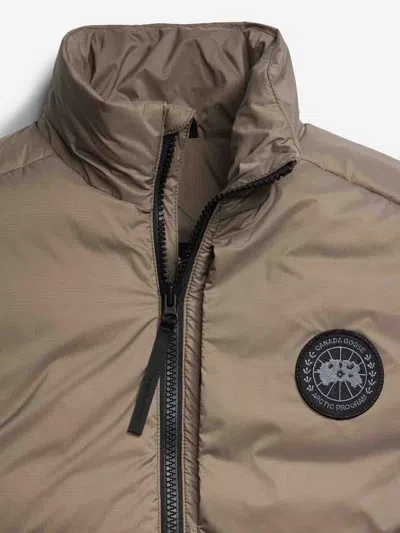 Canada Goose Lodge Vest Black Label In Brown