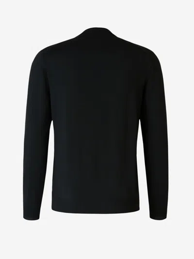 Zanone Round-neck Sweater In Green