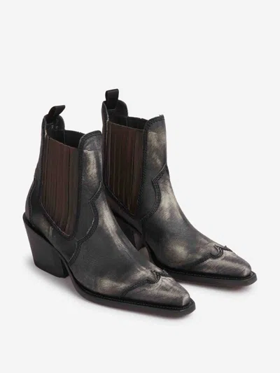 Dsquared2 Pointed Ankle Boots In Multi