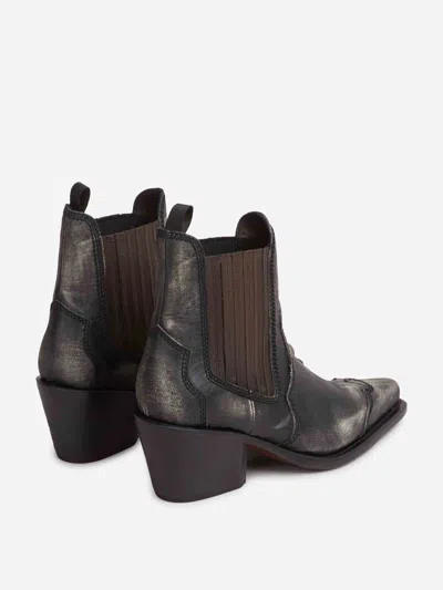 Dsquared2 Pointed Ankle Boots In Multi