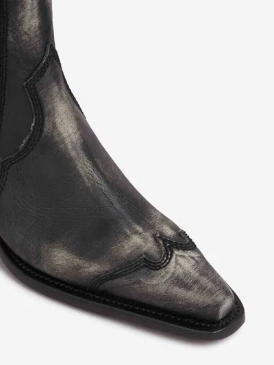 Dsquared2 Pointed Ankle Boots In Multi