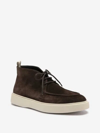 Officine Creative Frame Boots In Brown