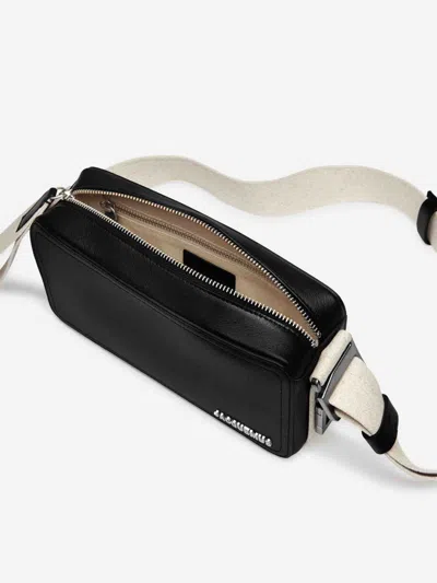 Jacquemus Shoulder Bag The Horizontal Black Rope Men In Black