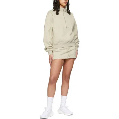 Essentials (wmns) Fear Of God  Ss22 Half-zip Pullover 'wheat' In Neutral