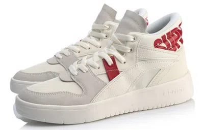 Li-ning (wmns)  Superwave Mid 'white Red' In Multi