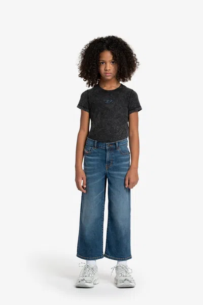 Diesel Medium Blue Regular Jeans In Blue