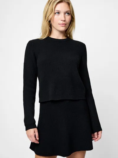 French Connection Vhari Knit Mini Skirt  Skirts In Black