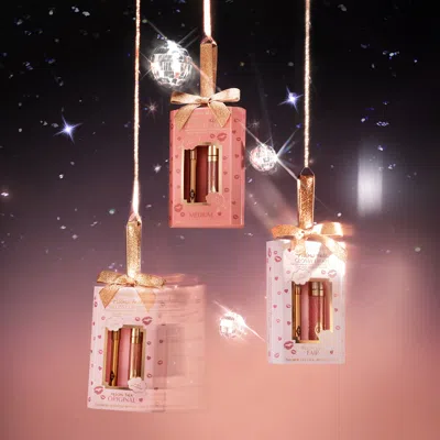 Charlotte Tilbury Pillow Talk Mini Glossy Lips Duo - Pillow Talk Fair In Transparent