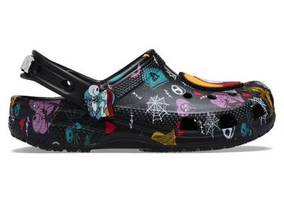 Pre-owned Crocs Classic Clog The Nightmare Before Christmas Sally & Jack (kids) Sneakers In Black/orange In Multi