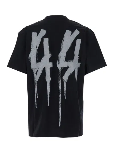 44 Label Group Men Tee In Black