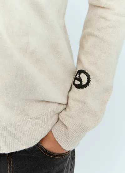 Acne Studios Men Wool-blend Cardigan In Neutral