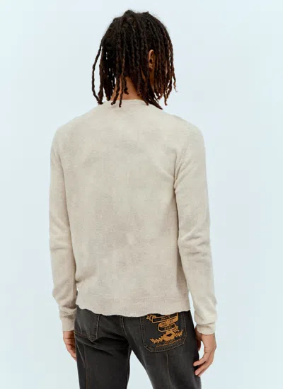 Acne Studios Men Wool-blend Cardigan In Neutral