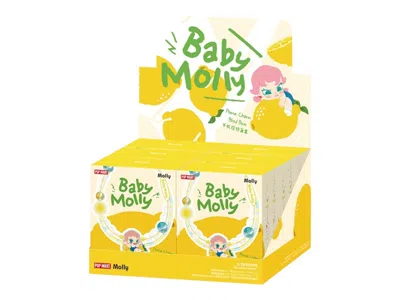Pre-owned Pop Mart Baby Molly Fruity Aroma Series Phone Charm Sealed Case (6 Blind Boxes) In Multi