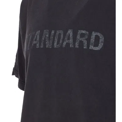 Balenciaga Men Standard Regular Fit T-shirt In Black