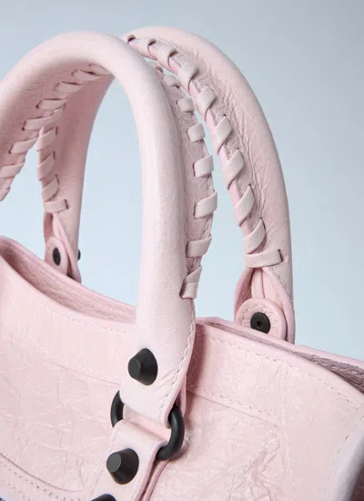 Balenciaga Women Small Le City Handbag In Pink