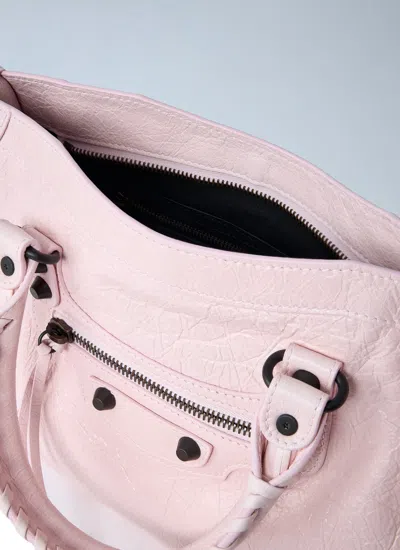 Balenciaga Women Small Le City Handbag In Pink