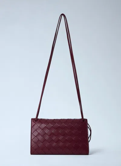Bottega Veneta Women Andiamo Messenger Crossbody Bag In Multi