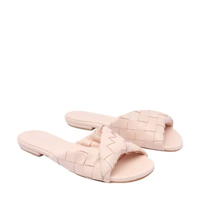 Bottega Veneta Women Flat Mules Blink In Pink