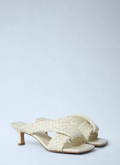 Bottega Veneta Women Riva Mule Sandals In Black