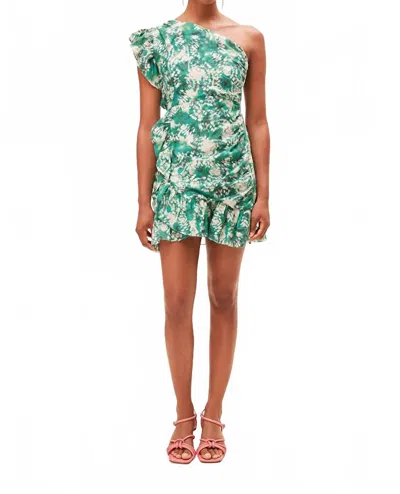 Suncoo Cherry Dress In Vert In Green