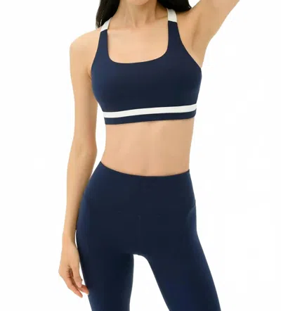 Splits59 Miles Rigor Bra In Navy Blue In Black