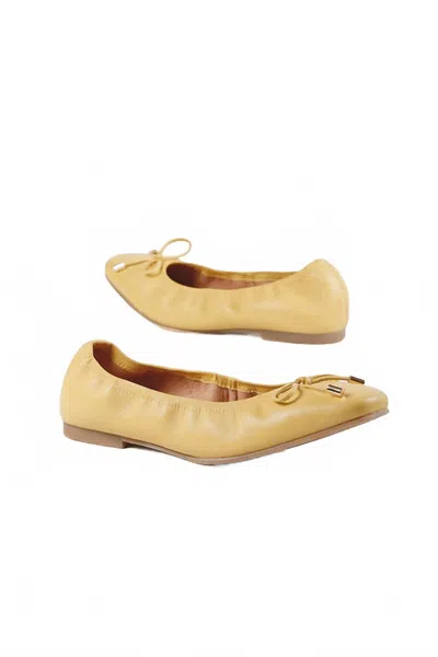 All Black Women's Ballet Twenty Three Sandal In Yellow In Yellow