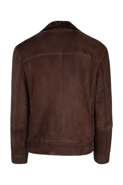 Brunello Cucinelli Men Coat 1 Petto E Mezzo In Multi