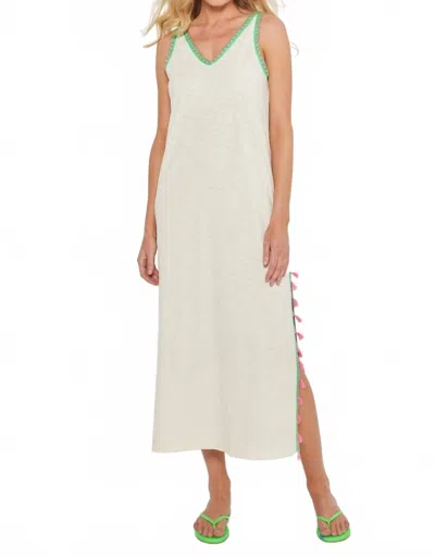 Lisa Todd Tassel Toss Maxi Dress In Puff In Multi