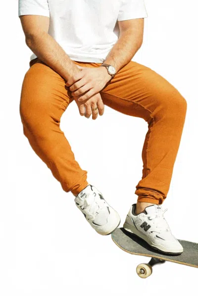 Wolven Quick-drying Active Jogger In Turmeric In Multi