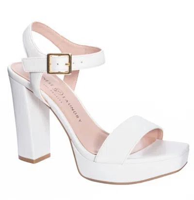 Chinese Laundry Women's Alanah Platform Heels In White In White