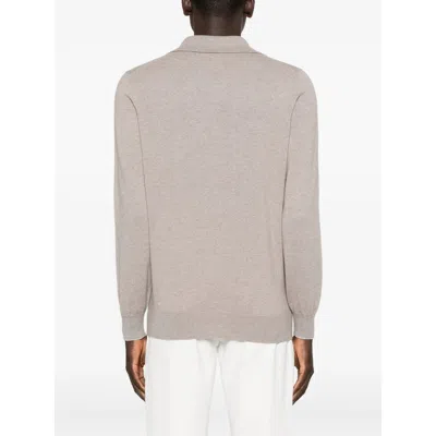 Brunello Cucinelli Cashmere Sweater In Gray
