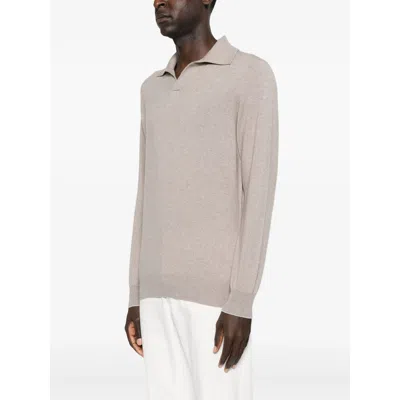 Brunello Cucinelli Cashmere Sweater In Gray