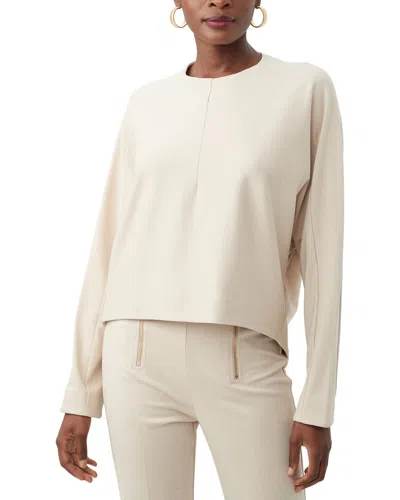 Trina Turk Marsa Long Sleeve Ponte Top In Multi