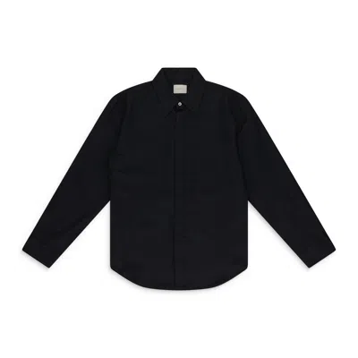 Aimé Leon Dore Black Jacquard Dice Button-down Shirt In Black
