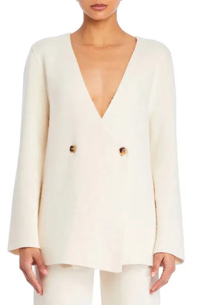 Ser.o.ya Tundra Knit Sweater In Eggshell In Neutral