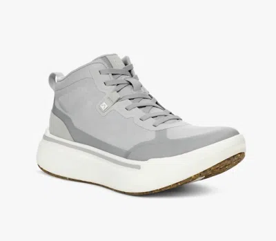 Ahnu Women's Sequence 1 Mid Sneaker In Harbor Mist /white In Gray
