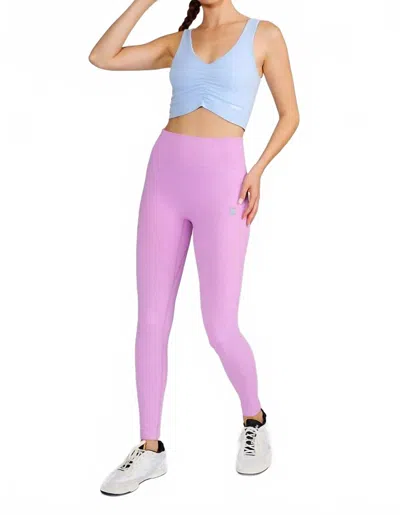 Cream Yoga Haylee Seamless Leggings In Baby Pink In Pink
