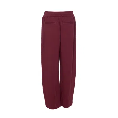 Brunello Cucinelli Women Piquet Track Pants In Brown