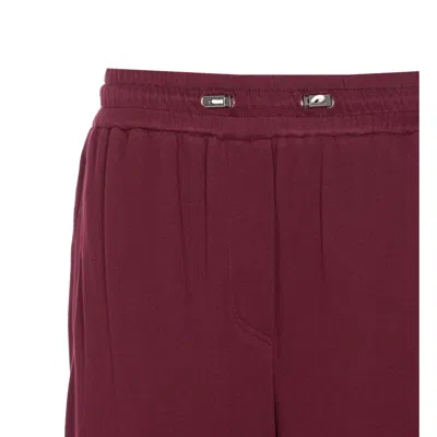 Brunello Cucinelli Women Piquet Track Pants In Brown