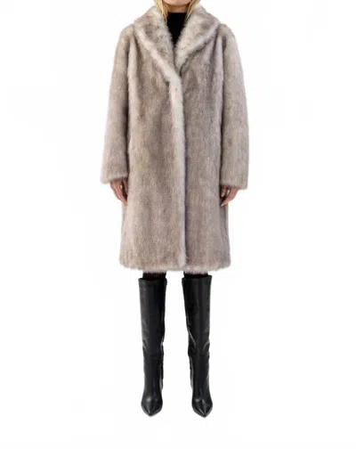 Unreal Fur Elixir Jacket In Grey Natural In Gray