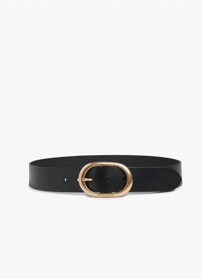 Favorite Daughter Women's Jean Belt In Black Antique Brass In Black