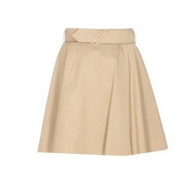 Burberry Women Josselyn Skirt In Gold
