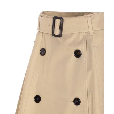 Burberry Women Josselyn Skirt In Gold