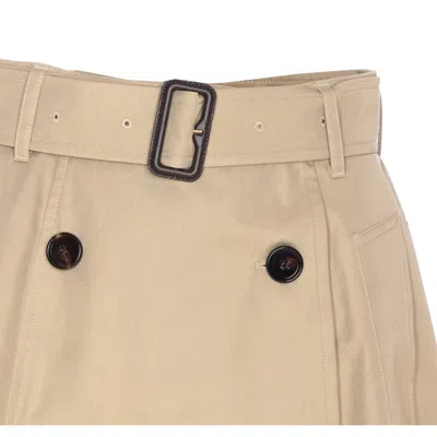 Burberry Women Josselyn Skirt In Gold