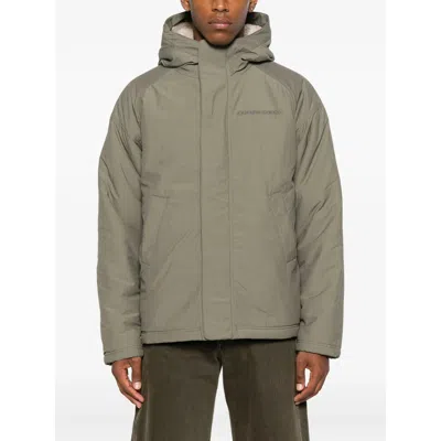 Canada Goose Wool Blend Reversible Bomber Jacket In Neutral