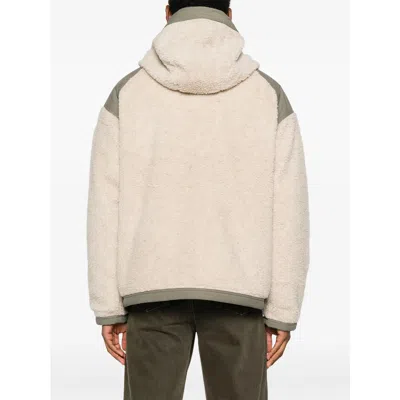 Canada Goose Wool Blend Reversible Bomber Jacket In Neutral
